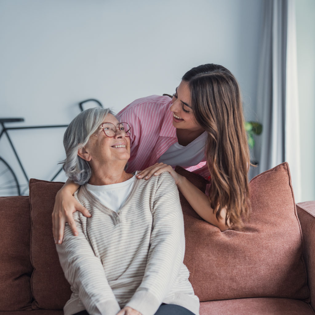 famiglia sotto tetto