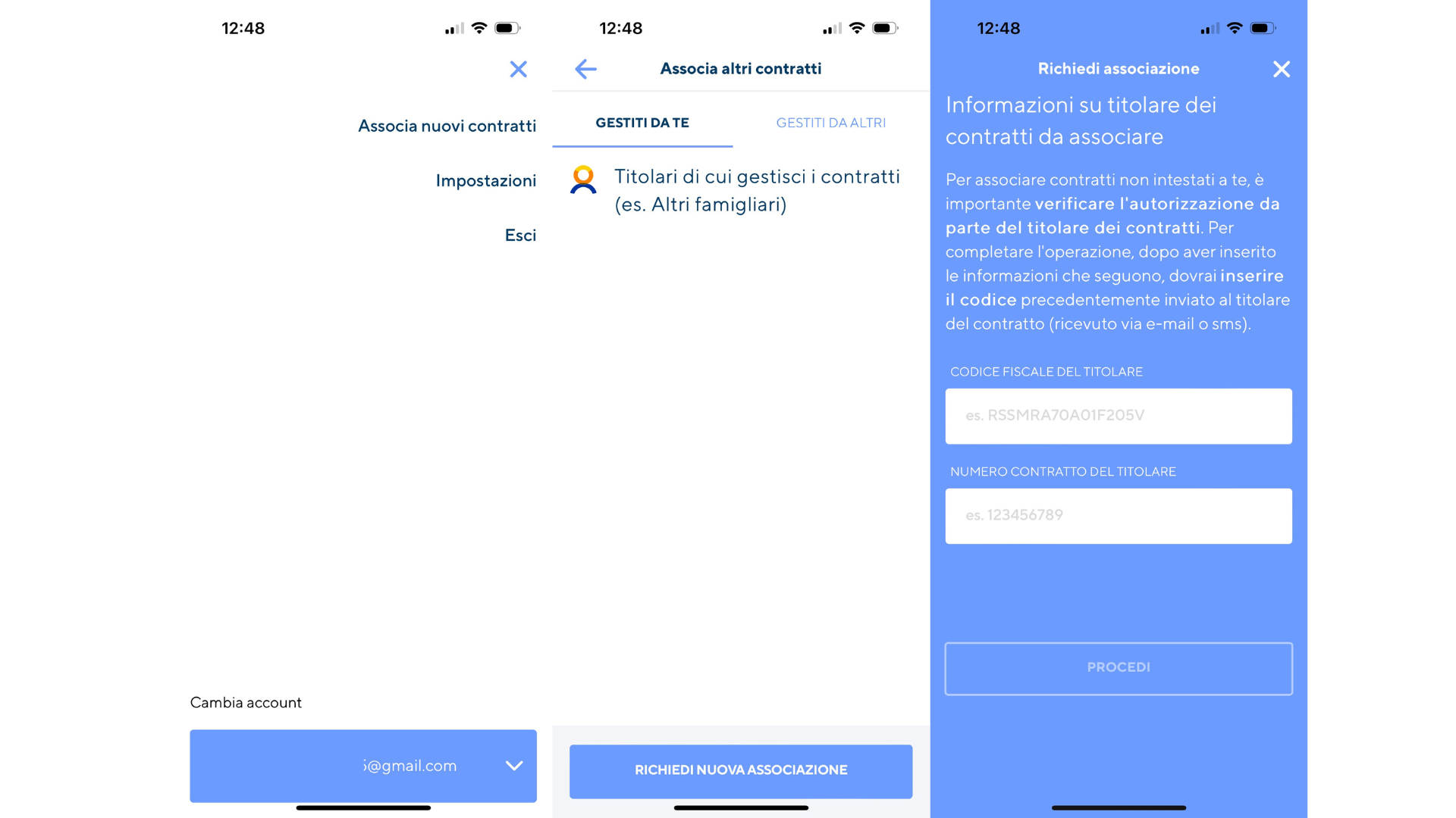 screen associa conntratti